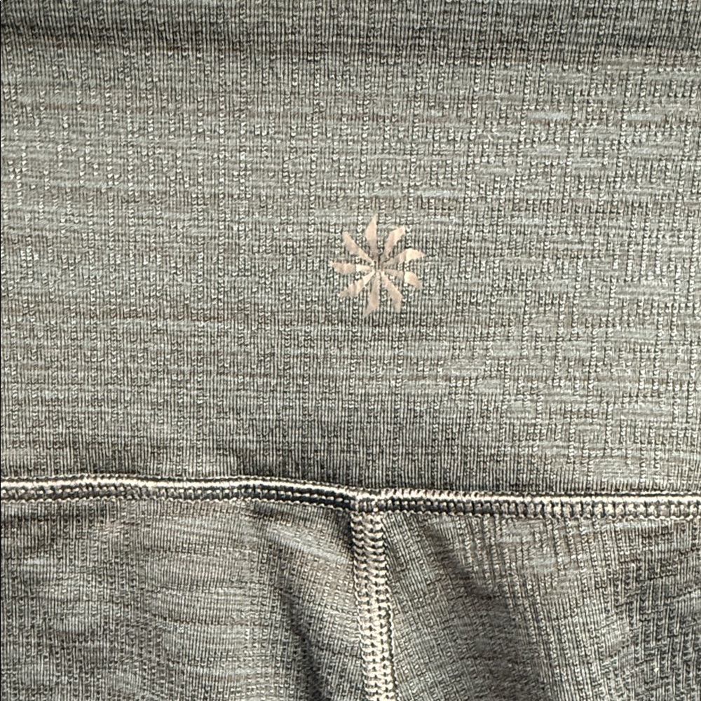 Athleta Charcoal, Blue & Green Leggings - Picture 2 of 6